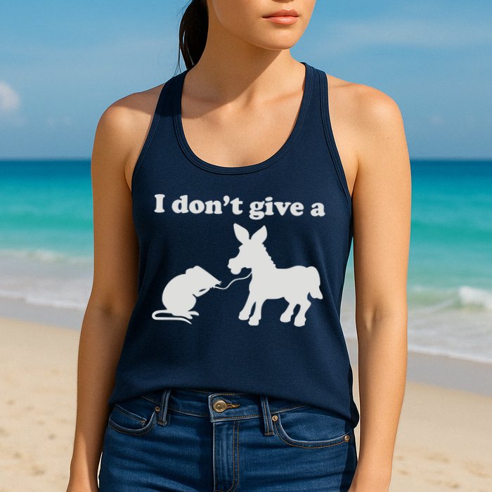 I Don't Give A Rats Ass Womens Tank Top