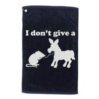 I Don't Give A Rats Ass Golf Towel