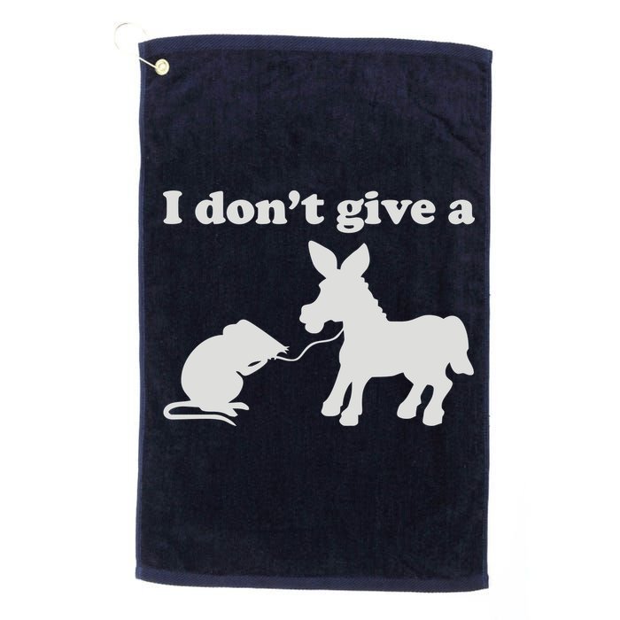 I Don't Give A Rats Ass Golf Towel