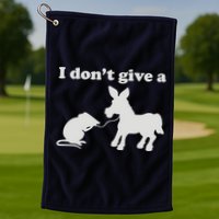 I Don't Give A Rats Ass Golf Towel