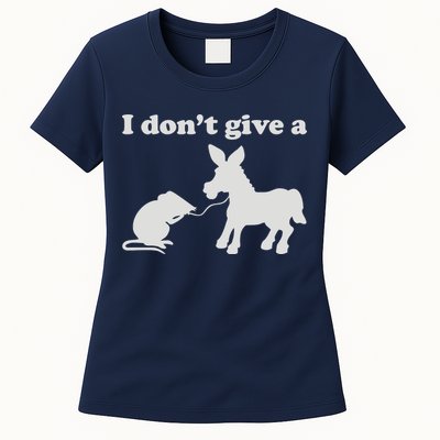 I Don't Give A Rats Ass Womens T-Shirt
