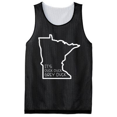 ItS Duck Grey Duck Funny Minnesota Talk Language Mesh Reversible Basketball Jersey Tank