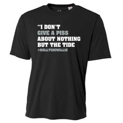 I Dont Give A Piss About Nothing But The Tide Quote Cooling Performance Crew T-Shirt