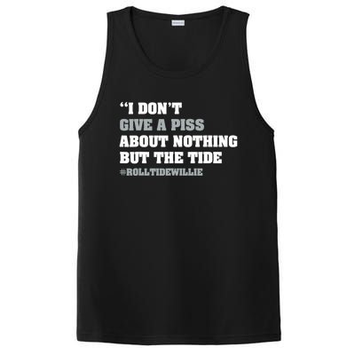 I Dont Give A Piss About Nothing But The Tide Quote PosiCharge Competitor Tank