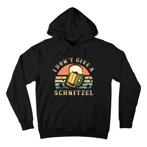 I DonT Give A Schnitzel Oktoberfest German Beer Hoodie