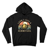 I DonT Give A Schnitzel Oktoberfest German Beer Hoodie