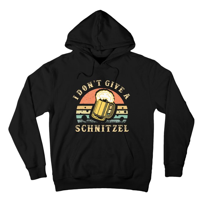 I DonT Give A Schnitzel Oktoberfest German Beer Hoodie