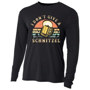 I DonT Give A Schnitzel Oktoberfest German Beer Cooling Performance Long Sleeve Crew