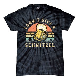 I DonT Give A Schnitzel Oktoberfest German Beer Tie-Dye T-Shirt