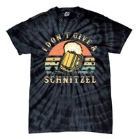 I DonT Give A Schnitzel Oktoberfest German Beer Tie-Dye T-Shirt