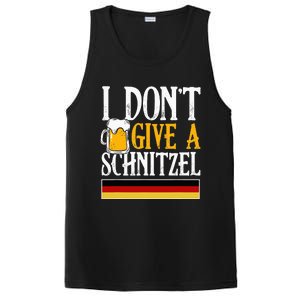 I DonT Give A Schnitzel German Beer Wurst Funny Oktoberfest PosiCharge Competitor Tank