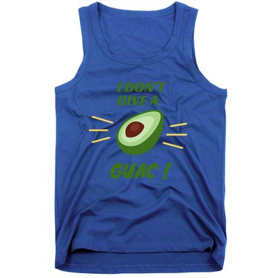 I Dont Give A Guac Avocado Guacamole Gift Tank Top