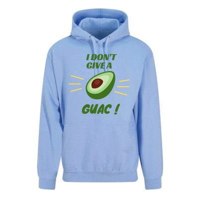 I Dont Give A Guac Avocado Guacamole Gift Unisex Surf Hoodie