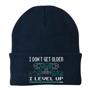 I Don´t Get Older I Level Up Gamer Gaming Game Knit Cap Winter Beanie