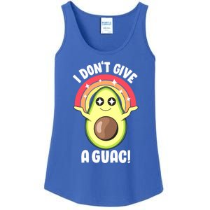 I Dont Give A Guac Cute Love Avocado Guacamole Funny Vegan Gift Ladies Essential Tank