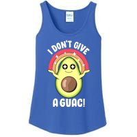 I Dont Give A Guac Cute Love Avocado Guacamole Funny Vegan Gift Ladies Essential Tank