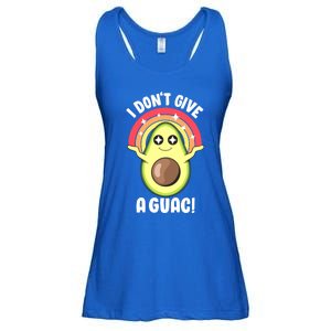 I Dont Give A Guac Cute Love Avocado Guacamole Funny Vegan Gift Ladies Essential Flowy Tank