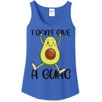 I Dont Give A Guac Funny Avocado Quote Vegan Guacamole Meaningful Gift Ladies Essential Tank