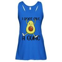 I Dont Give A Guac Funny Avocado Quote Vegan Guacamole Meaningful Gift Ladies Essential Flowy Tank