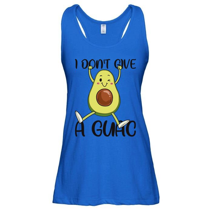 I Dont Give A Guac Funny Avocado Quote Vegan Guacamole Meaningful Gift Ladies Essential Flowy Tank