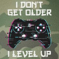 I Don't Get Older I Level Up Gamer Birthday Legacy Tie Dye Trucker Hat