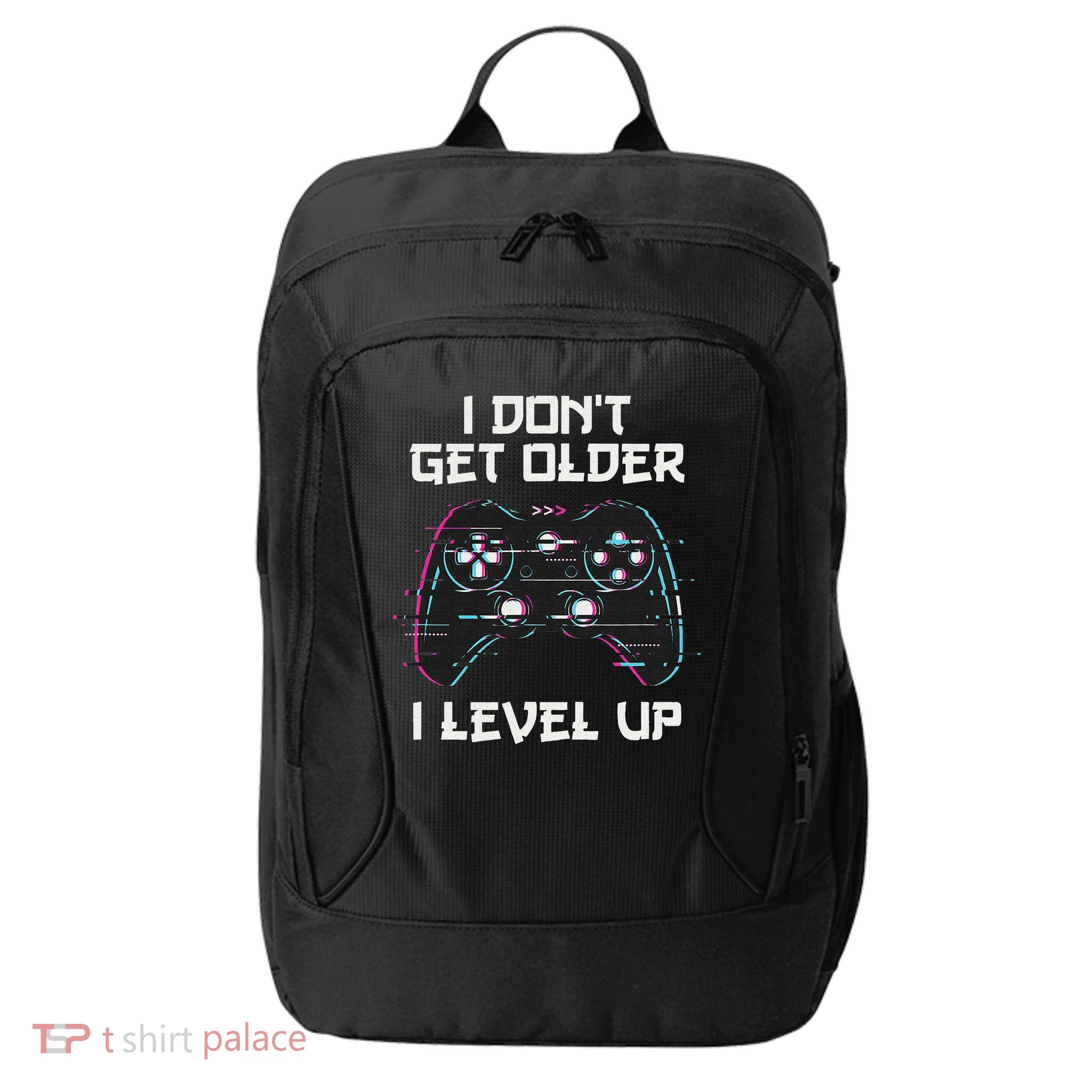I Don't Get Older I Level Up Gamer Birthday City Backpack