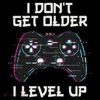 I Don't Get Older I Level Up Gamer Birthday Backpack