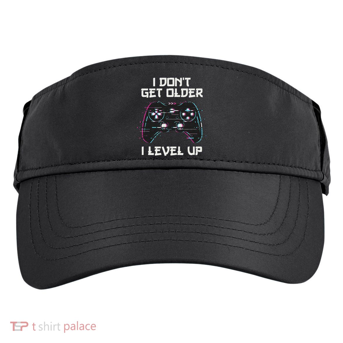 I Don't Get Older I Level Up Gamer Birthday Adult Drive Performance Visor