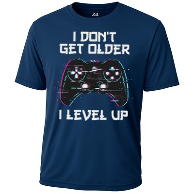I Don't Get Older I Level Up Gamer Birthday Performance Shirt