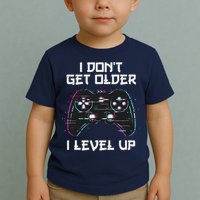 I Don't Get Older I Level Up Gamer Birthday Toddler T-Shirt