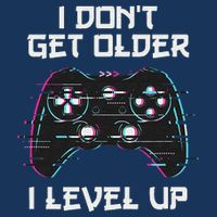 I Don't Get Older I Level Up Gamer Birthday Toddler T-Shirt