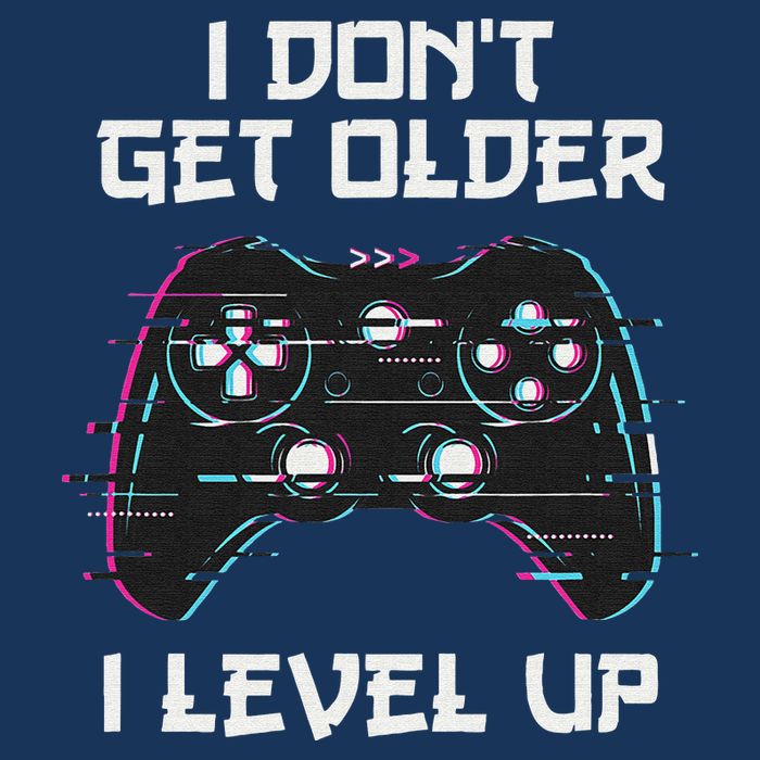 I Don't Get Older I Level Up Gamer Birthday Toddler T-Shirt