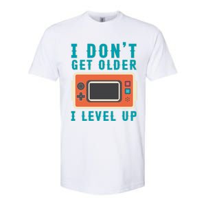 I Dont Get Older I Level Up Controller Gift Softstyle CVC T-Shirt