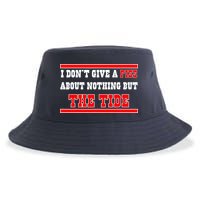 I Don’t Give A Piss About Nothing But The Tide Sustainable Bucket Hat