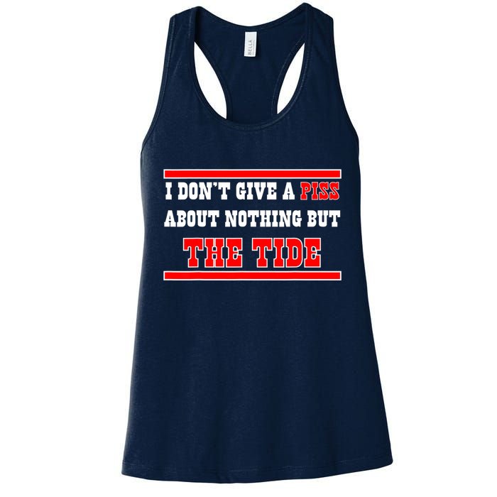I Don’t Give A Piss About Nothing But The Tide Womens Tank Top