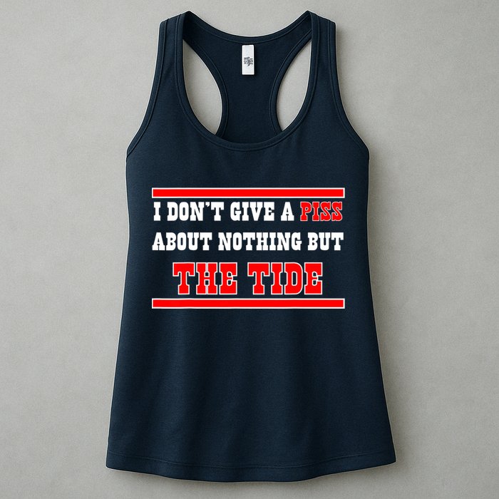 I Don’t Give A Piss About Nothing But The Tide Womens Tank Top