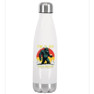 I DonT Give A Schnitzel German Beer Wurst Funny Oktoberfest Stainless Steel Insulated Water Bottle