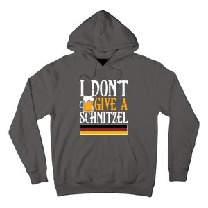 I Dont Give A Schnitzel German Beer Wurst Funny Oktoberfest Hoodie