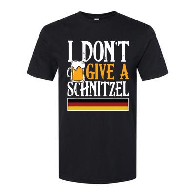 I Dont Give A Schnitzel German Beer Wurst Funny Oktoberfest Softstyle® CVC T-Shirt