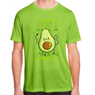 I Dont Give A Guac Guacamole Vegan Avocado Gift Adult ChromaSoft Performance T-Shirt