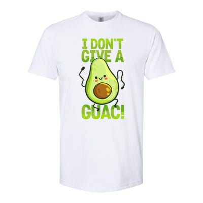 I Dont Give A Guac Guacamole Vegan Avocado Gift Softstyle® CVC T-Shirt