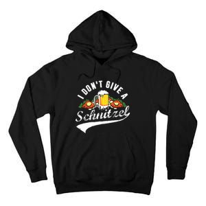 I Dont Give A Schnitzel Oktoberfest Beer Festival Tall Hoodie