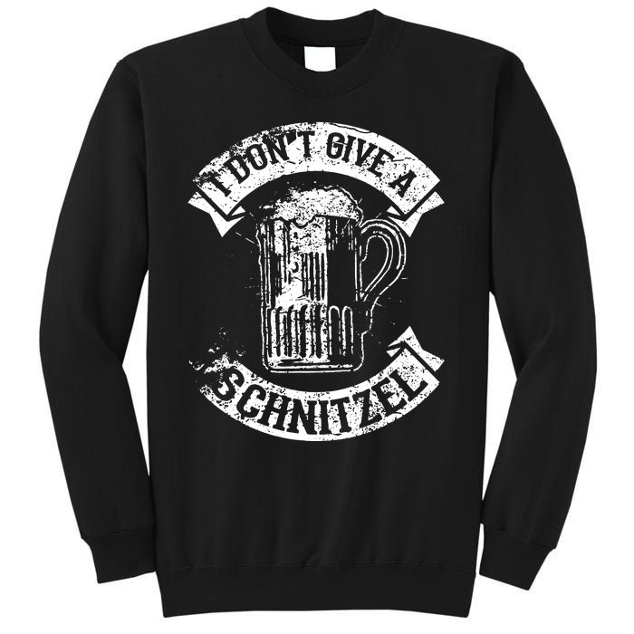 I Dont Give A Schnitzel Funny Saying German Pride Sweatshirt