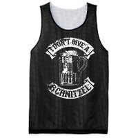 I Dont Give A Schnitzel Funny Saying German Pride Mesh Reversible Basketball Jersey Tank