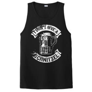 I Dont Give A Schnitzel Funny Saying German Pride PosiCharge Competitor Tank