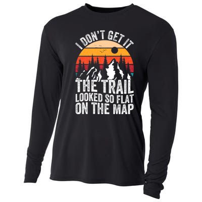 I DonT Get It The Trail Looked So Flat On The Map Hiking Cooling Performance Long Sleeve Crew