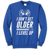 I Dont Get Older I Level Up Funny Birthday Gamer Gift Sweatshirt