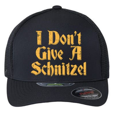 I Dont Give A Schnitzel Shirts Oktoberfest Vintage German Flexfit Unipanel Trucker Cap