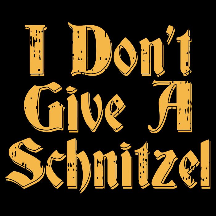 I Dont Give A Schnitzel Shirts Oktoberfest Vintage German Backpack