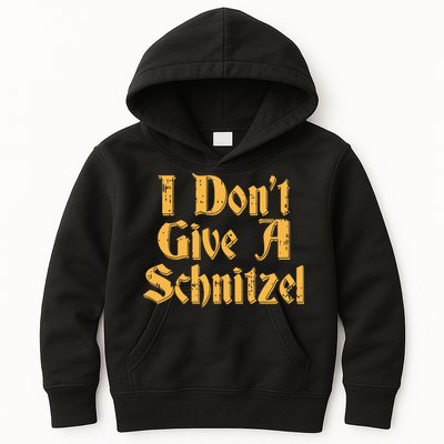I Dont Give A Schnitzel Shirts Oktoberfest Vintage German Kids Hoodie